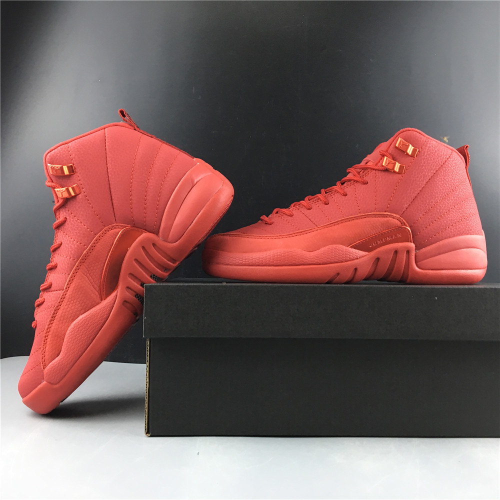 jordan 12 retro gym red 2018 (gs) - 153265-601