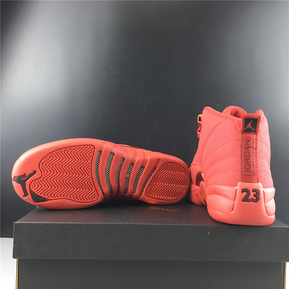 jordan 12 retro gym red 2018 (gs) - 153265-601