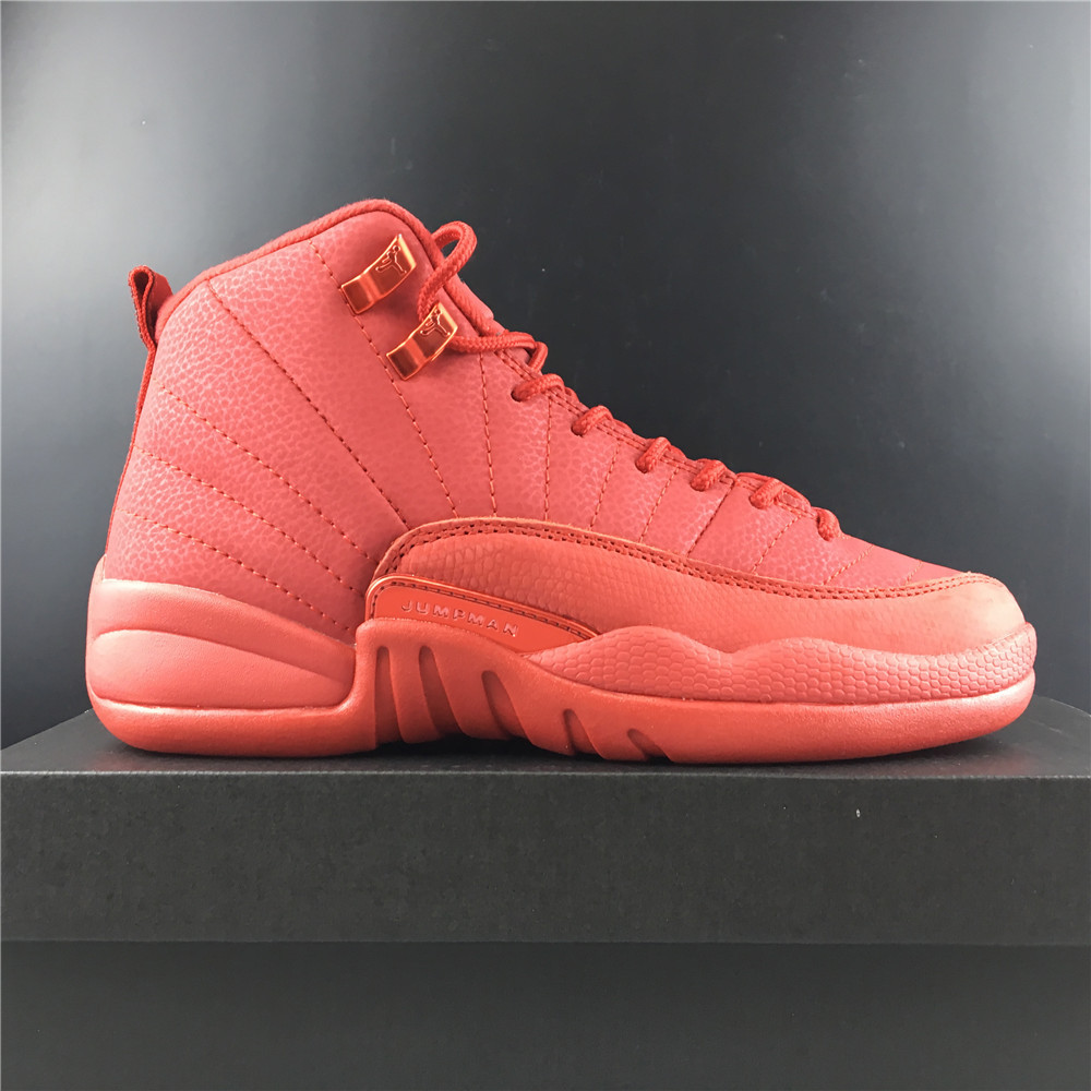 jordan 12 retro gym red 2018 (gs) - 153265-601