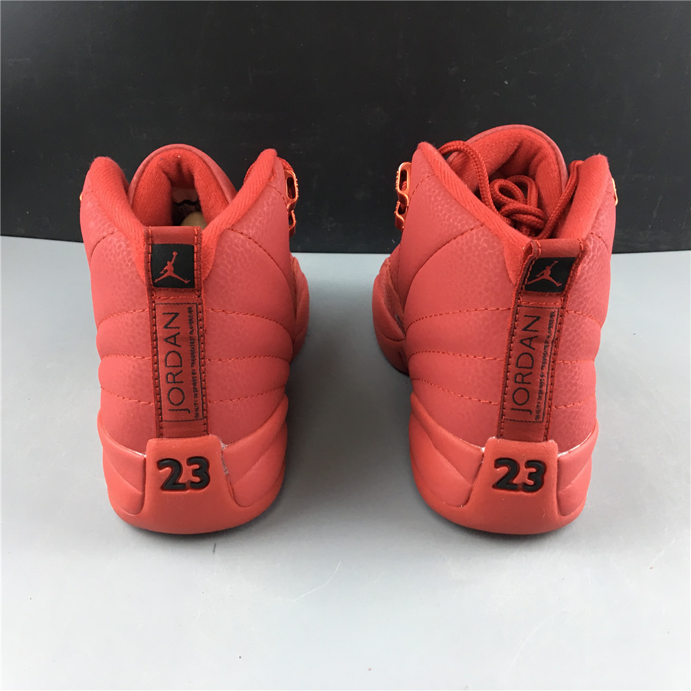 jordan 12 retro gym red 2018 (gs) - 153265-601