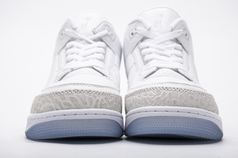 jordan 3 retro pure white (2018) 136064-111