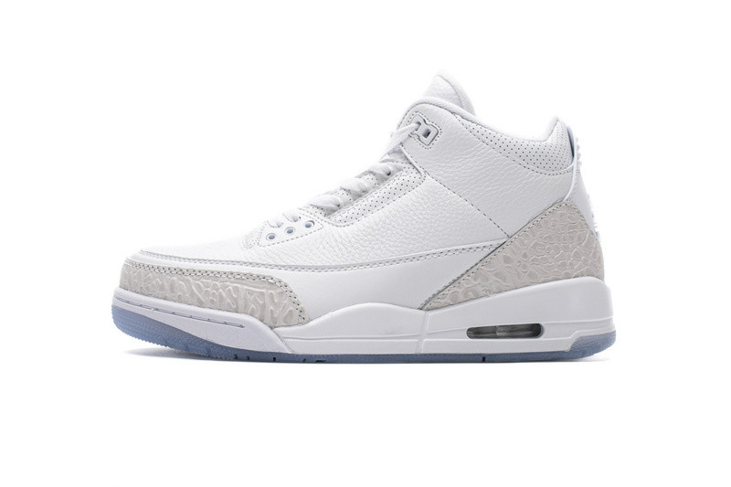 jordan 3 retro pure white (2018) 136064-111