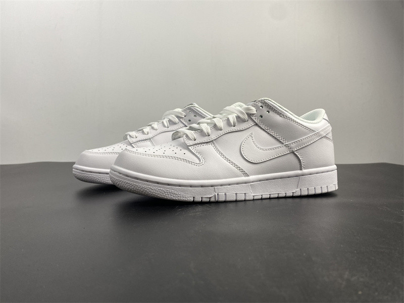 nike dunk low triple white dd1503-109