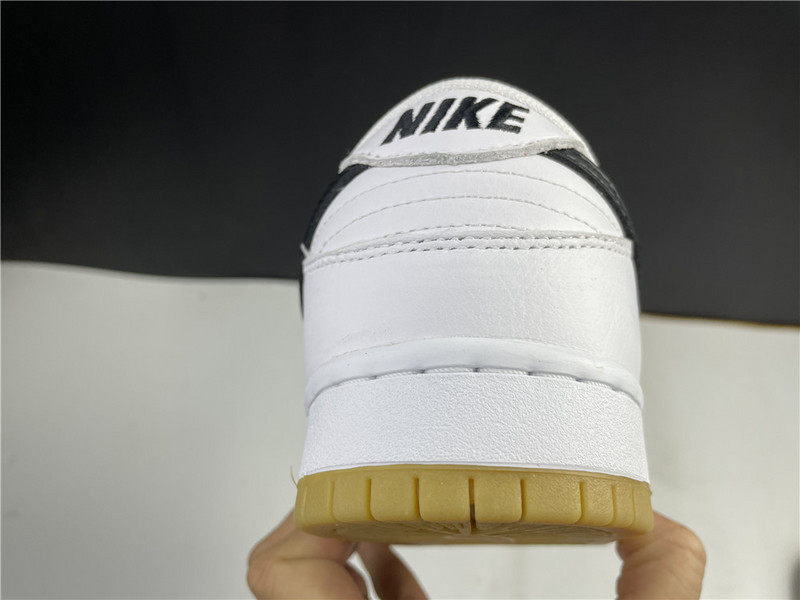 nike sb dunk low orange label white black - cd2563-100