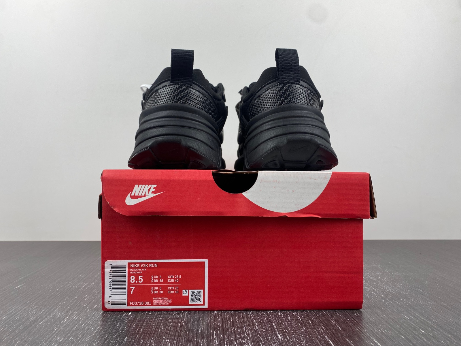 nike runtekk black fd0736-001