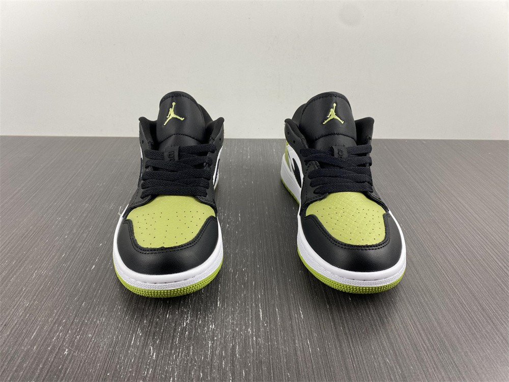 jordan 1 low snakeskin vivid green (w) - dx4446-301