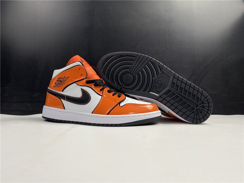 air jordan 1 mid “turf orange” dd6834-802
