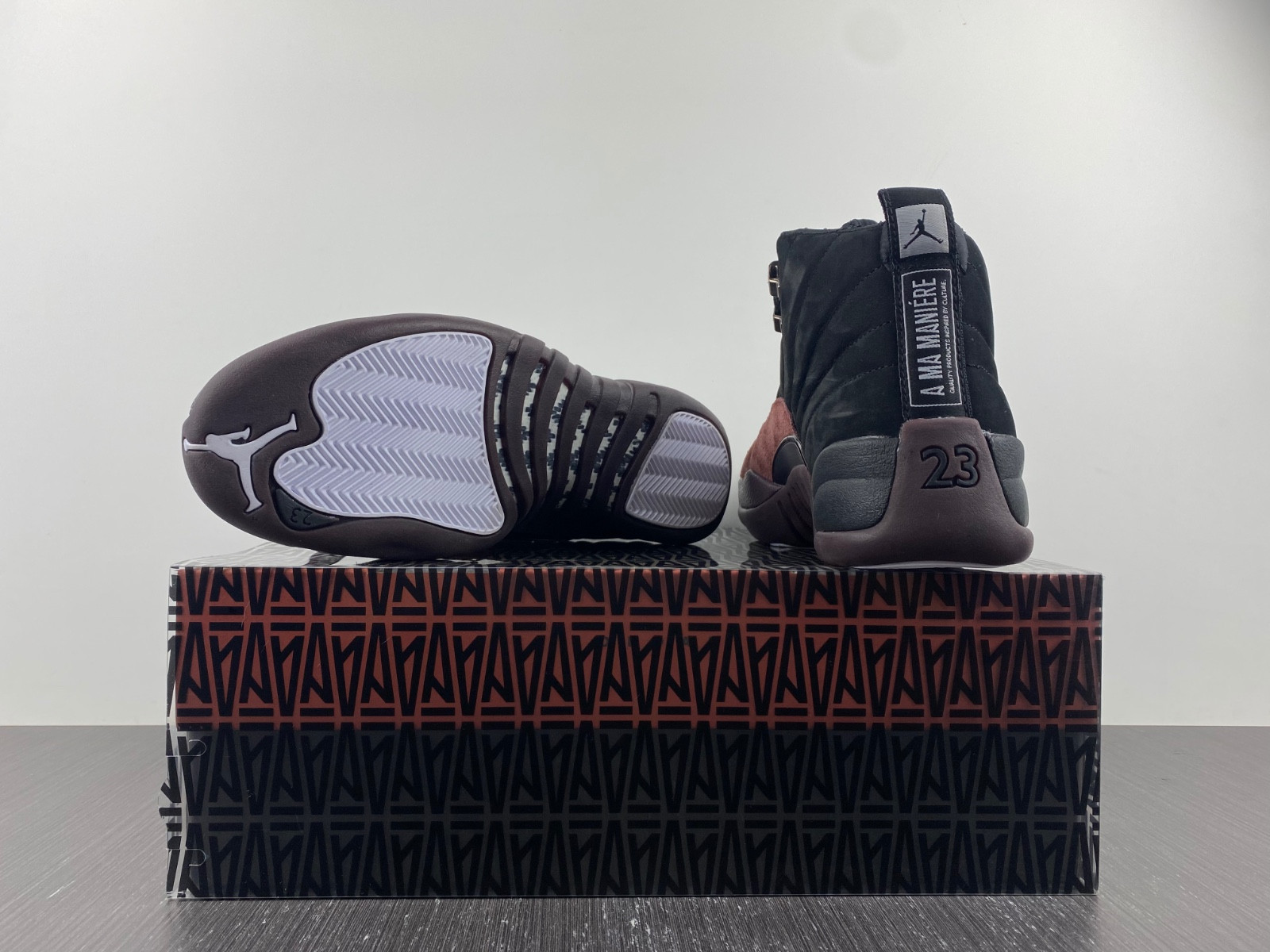 jordan 12 retro a ma maniére black - dv6989-001