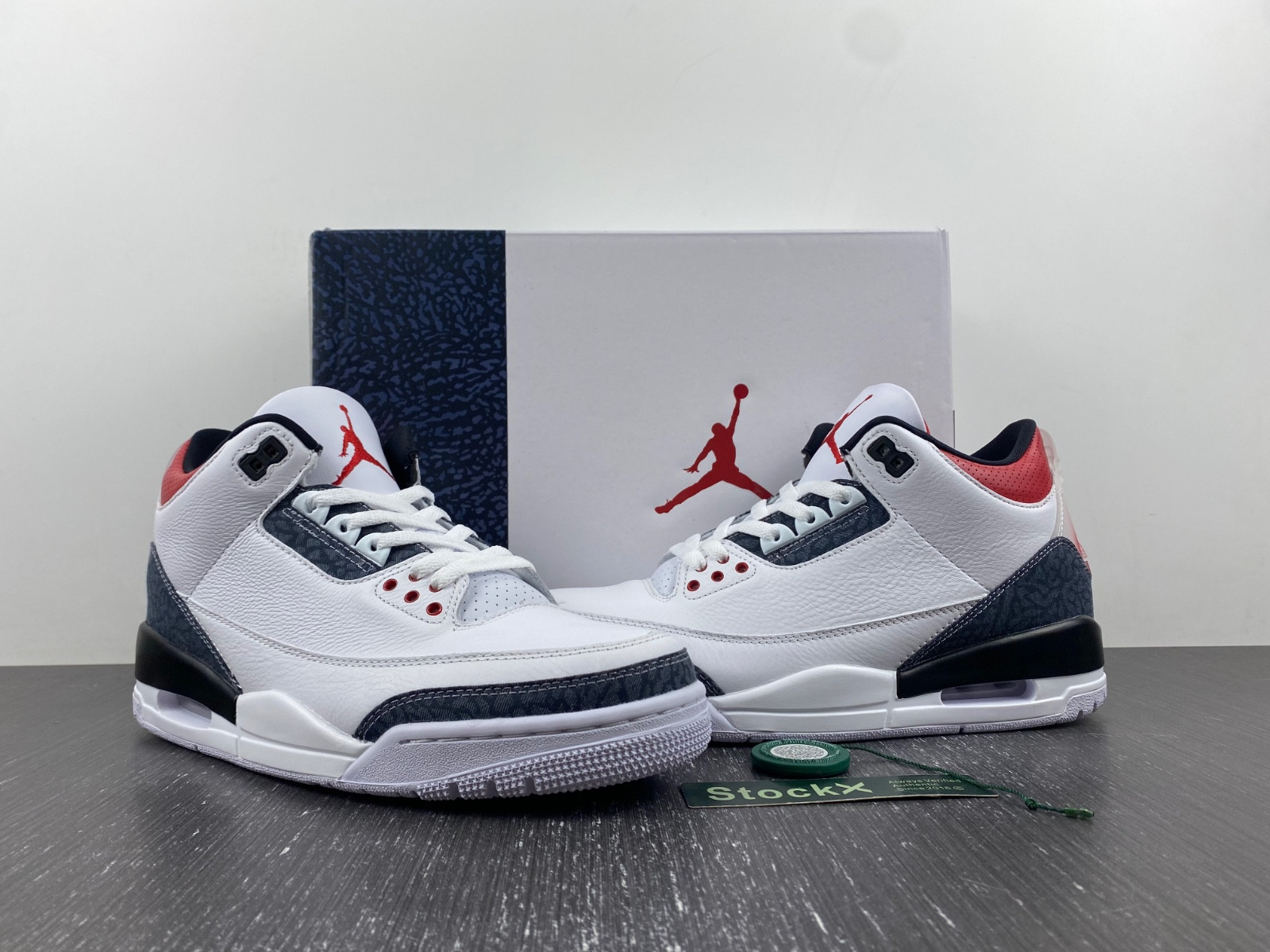 jordan 3 retro se fire red denim (2020) - cz6431-100