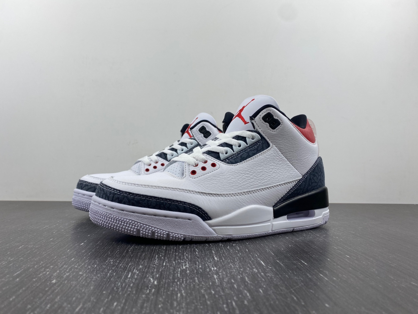 jordan 3 retro se fire red denim (2020) - cz6431-100