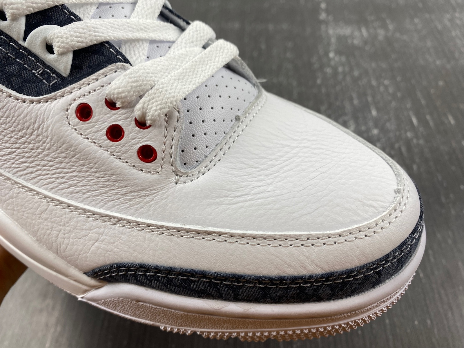 jordan 3 retro se fire red denim (2020) - cz6431-100