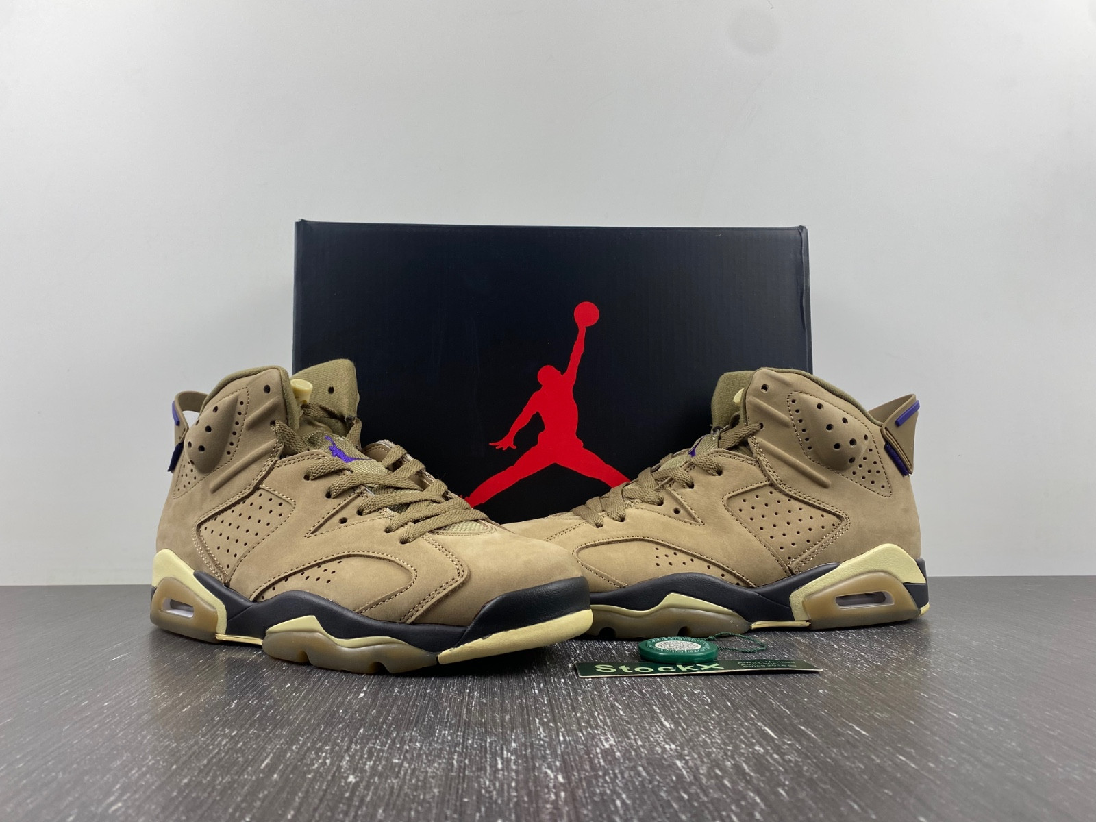 air jordan 6 wmns gore-tex "brown kelp" fd1643-300