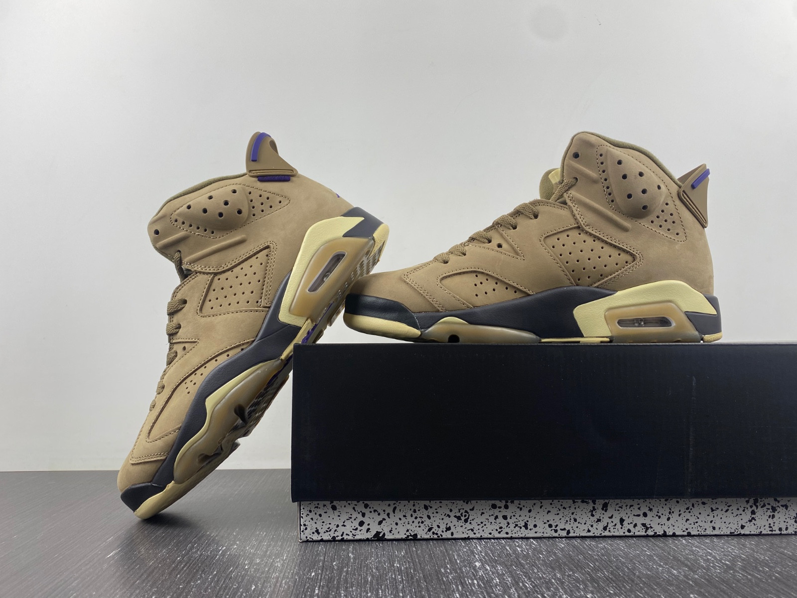 air jordan 6 wmns gore-tex "brown kelp" fd1643-300