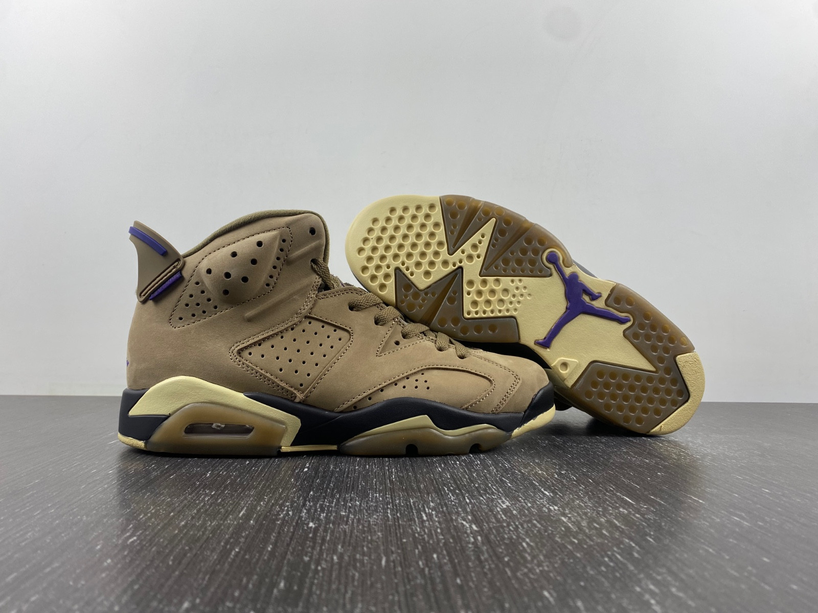 air jordan 6 wmns gore-tex "brown kelp" fd1643-300