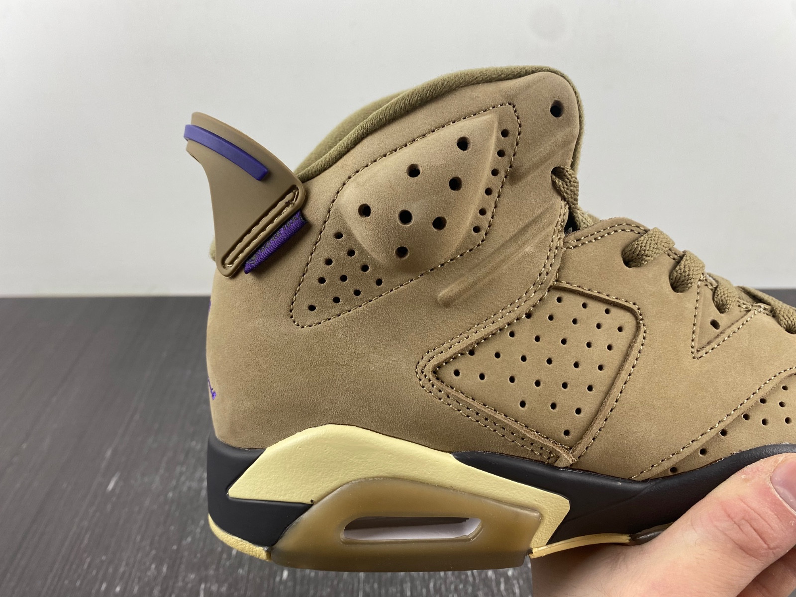 air jordan 6 wmns gore-tex "brown kelp" fd1643-300
