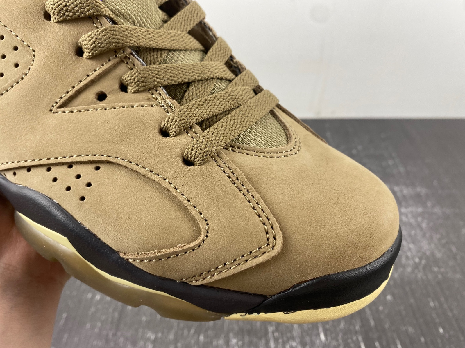 air jordan 6 wmns gore-tex "brown kelp" fd1643-300