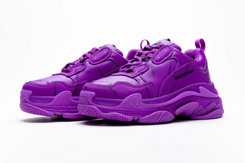 Ba*len*cia*ga triple s purple