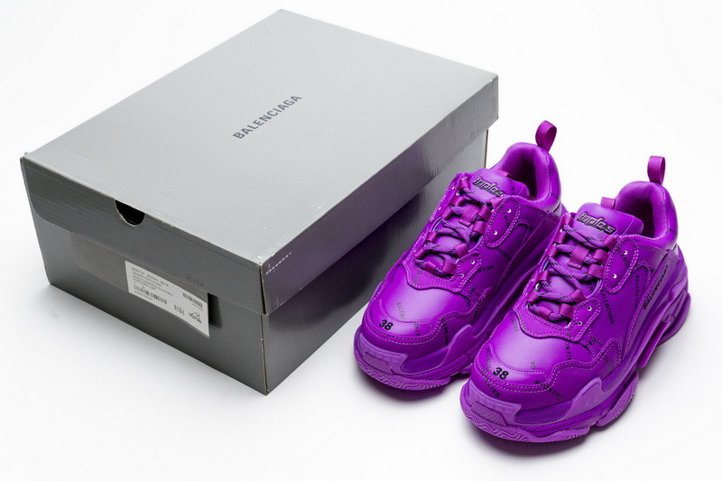 Ba*len*cia*ga triple s purple