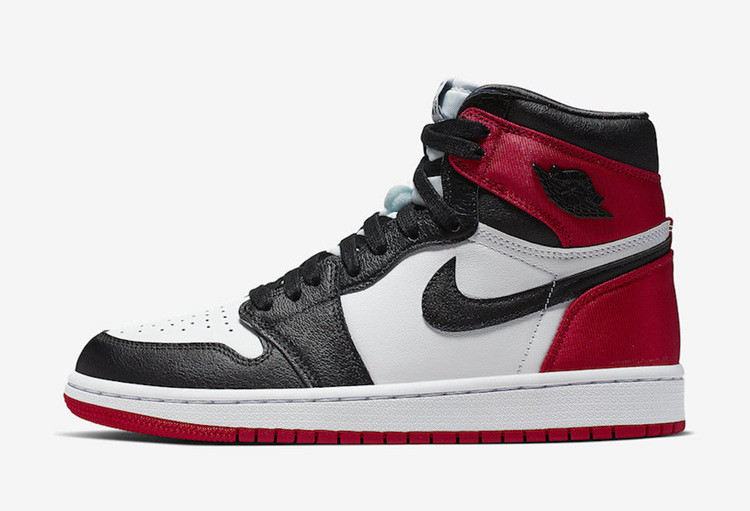 jordan 1 retro high satin black toe cd0461-016