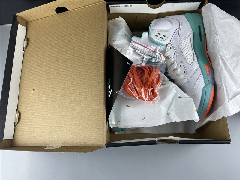 air jordan 5 gs “light aqua” 440892-100