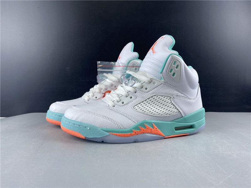 air jordan 5 gs “light aqua” 440892-100