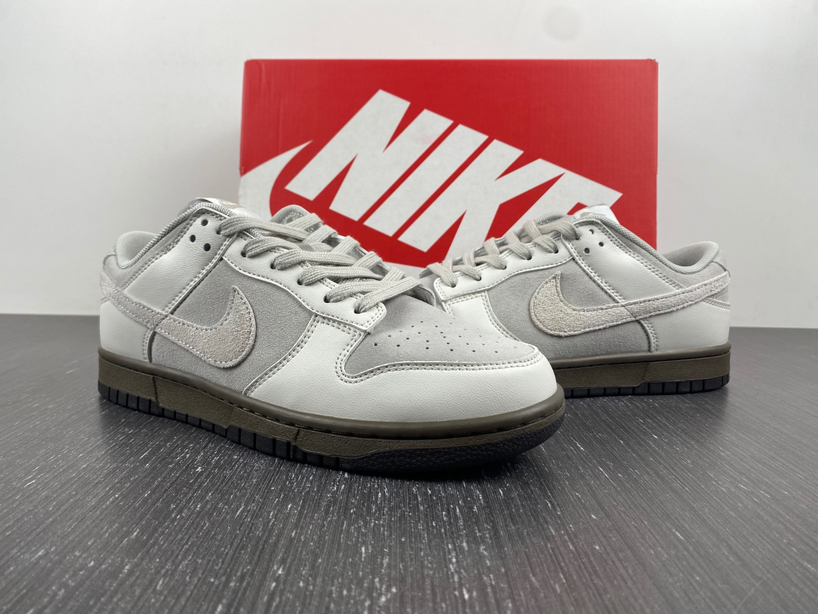 nike dunk low ironstone - fd9746-001