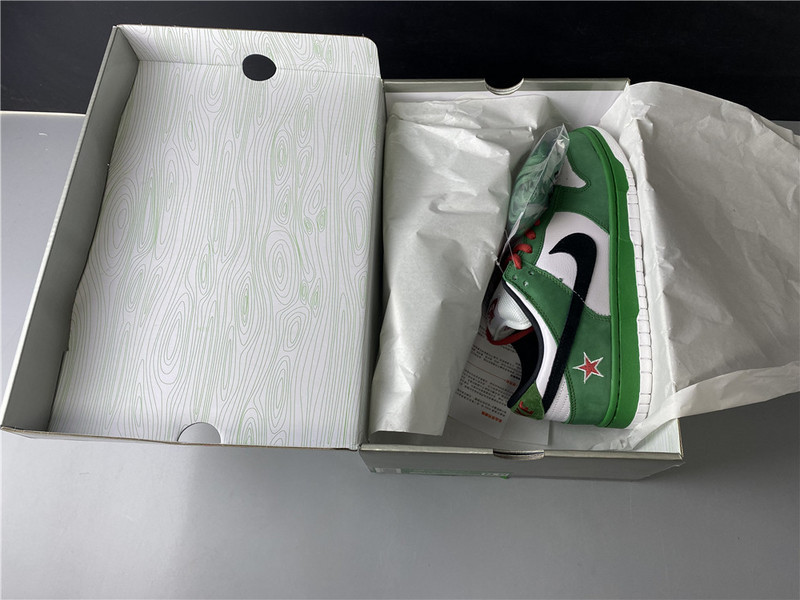 nike dunk low pro sb heineken 304292-302
