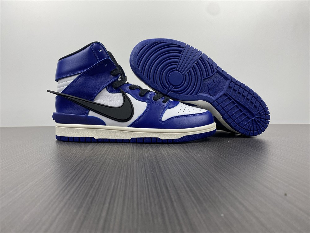 ambush nike dunk high deep royal blue cu7544-400