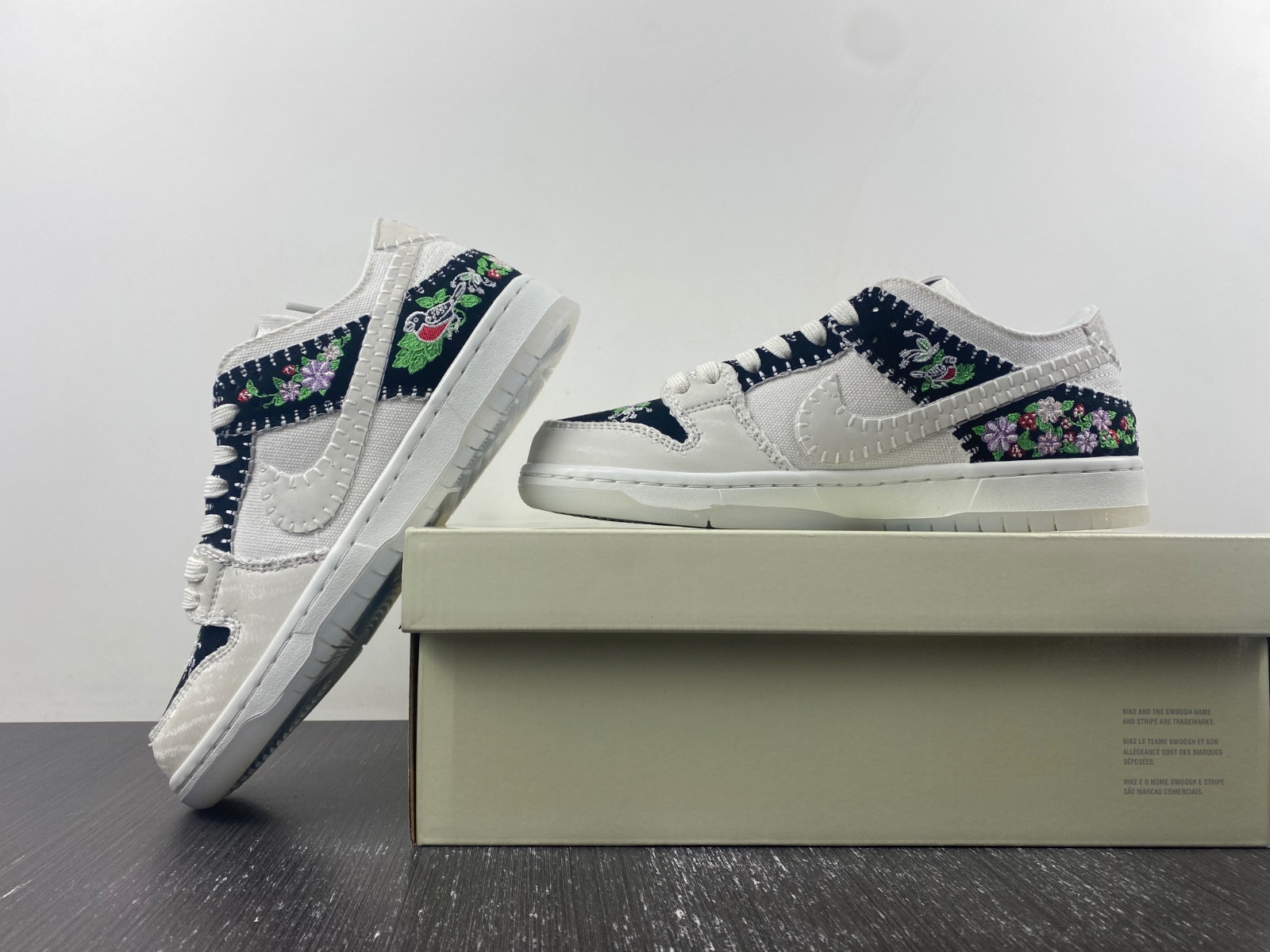 nike sb dunk low decon n7 black sail men