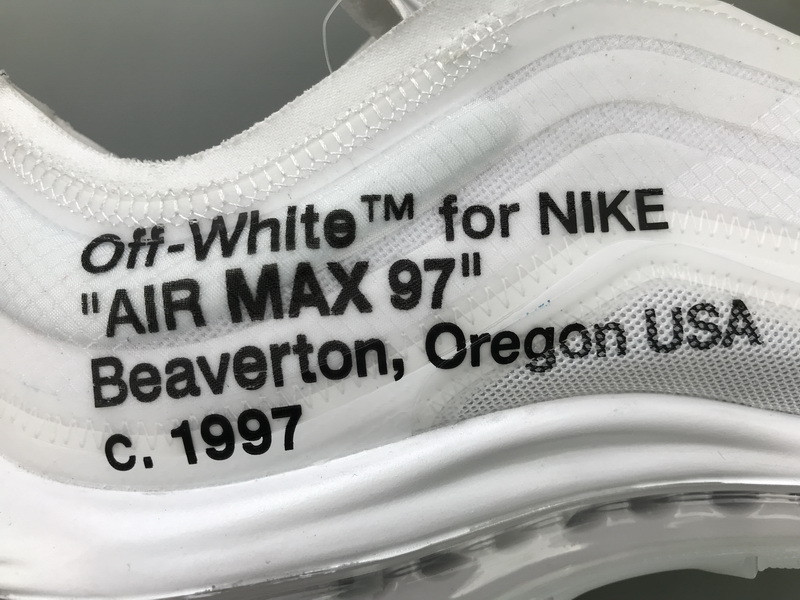 owt x air max 97 white aj4585- 100