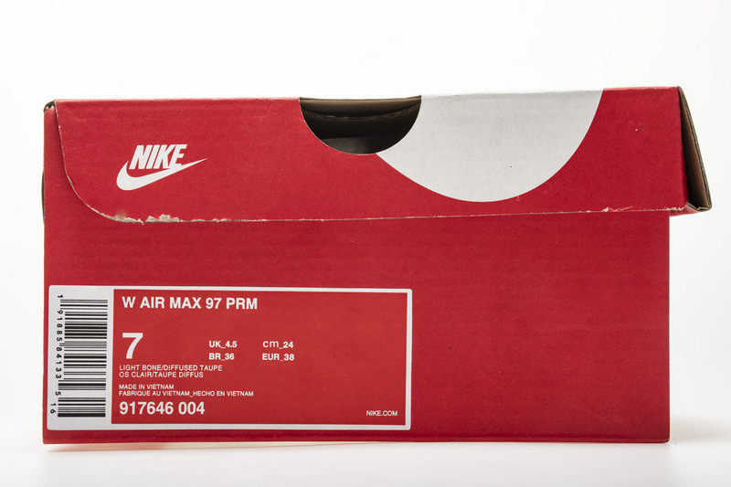 nike air max 97 light bone diffused taupe (w) 917646-004