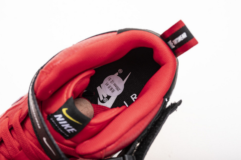 air force 1 mid utility university red 804609-605