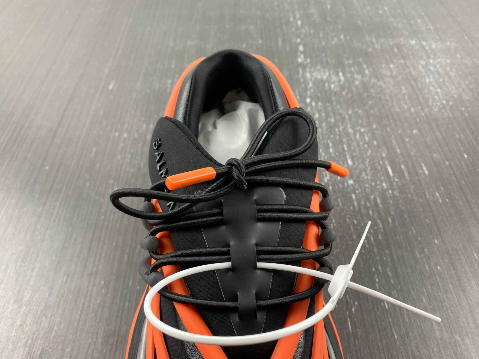 balmain neoprene and leather unicorn low-top sneakers ym1vj309