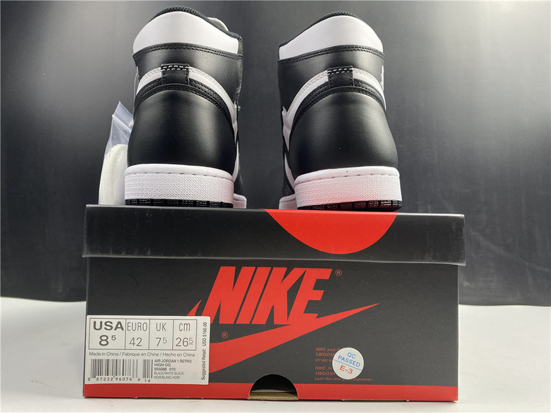 jordan 1 retro black white (2014) 555088-010