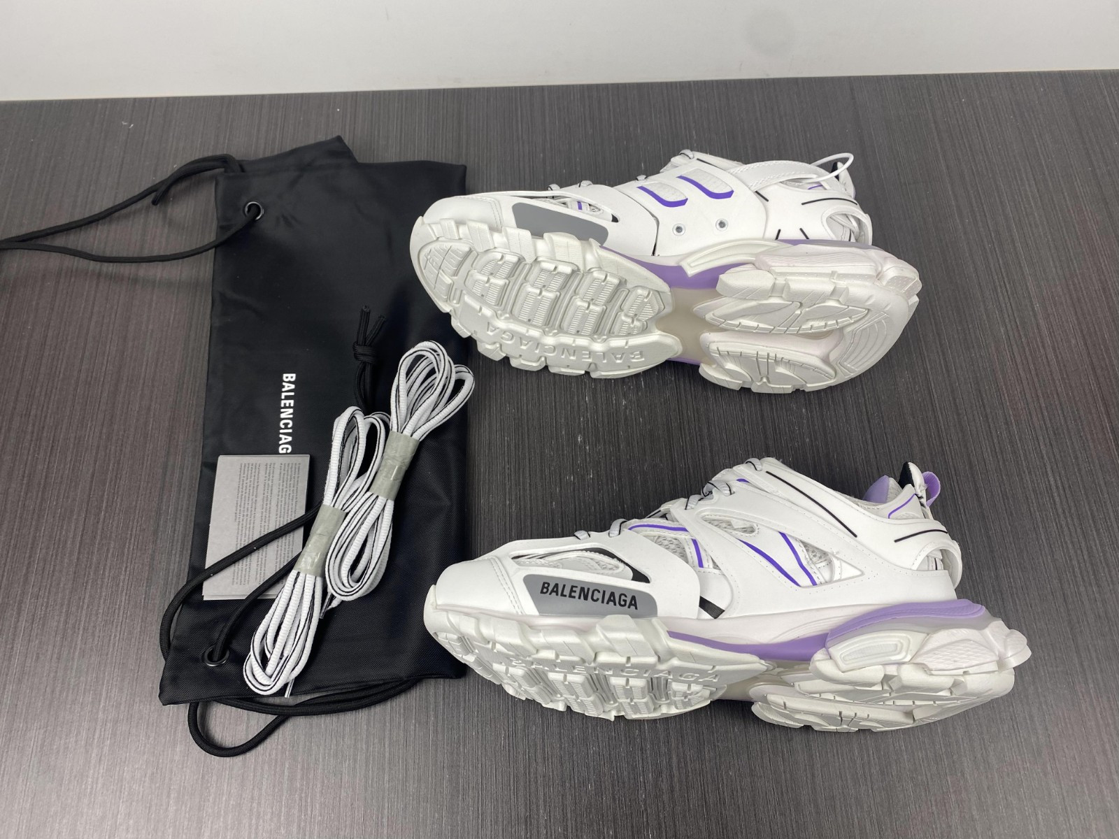 Ba*len*cia*ga track sneaker monocol. fluo/leath eff/no wsah 543023 w3gc3 0225