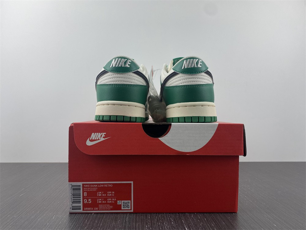 nike dunk low lottery malachite dr9654-100