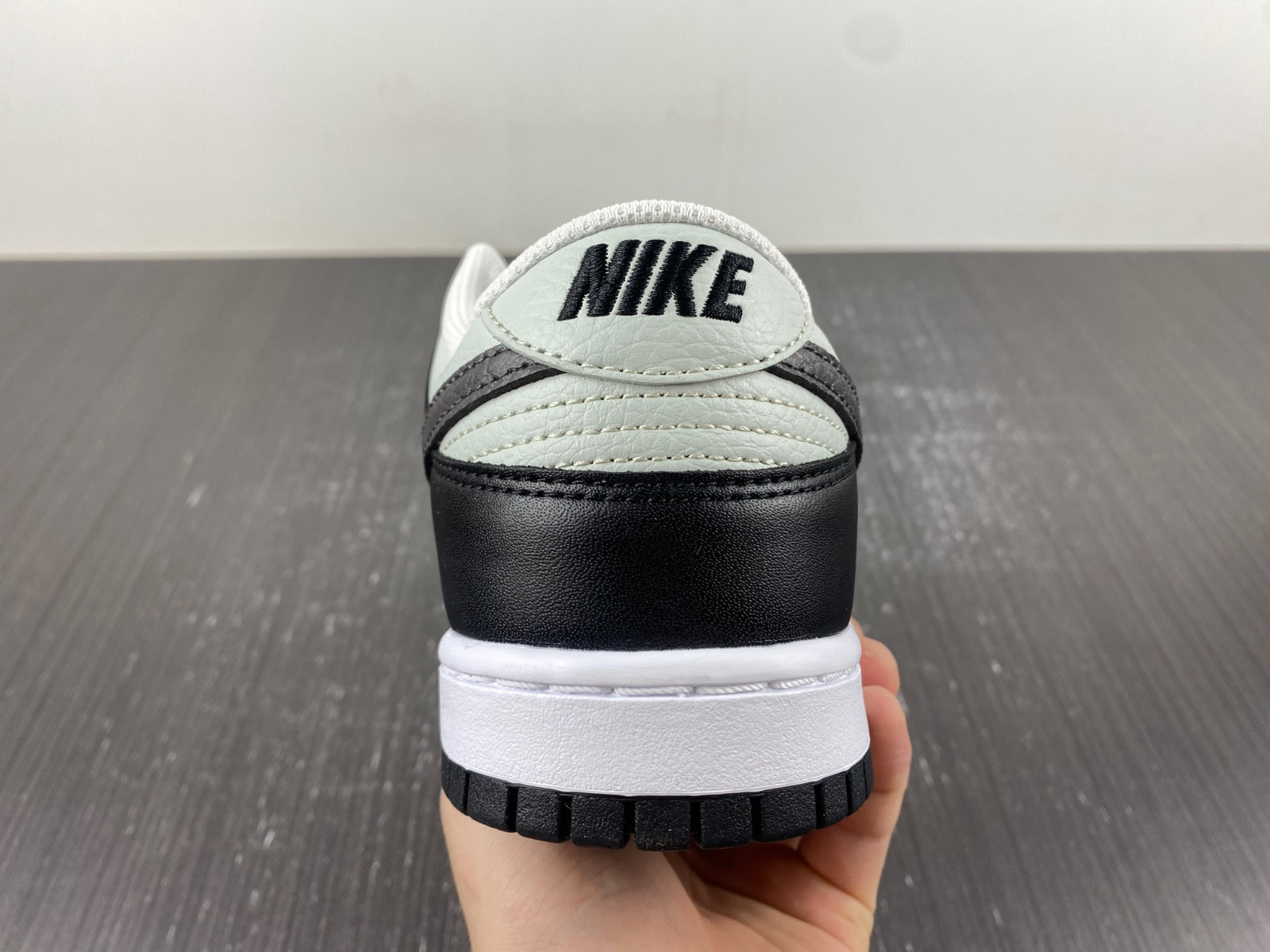 nike dunk low black grey orange fn7808-001