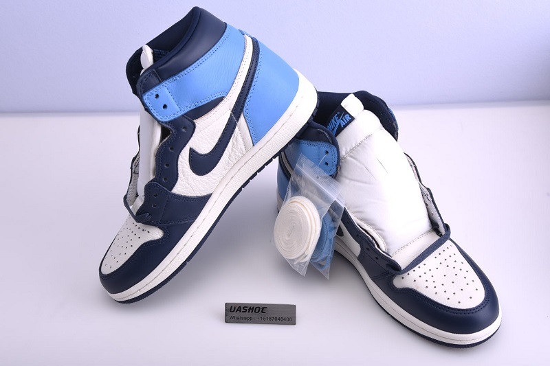 jordan 1 retro high unc leather 555088-140