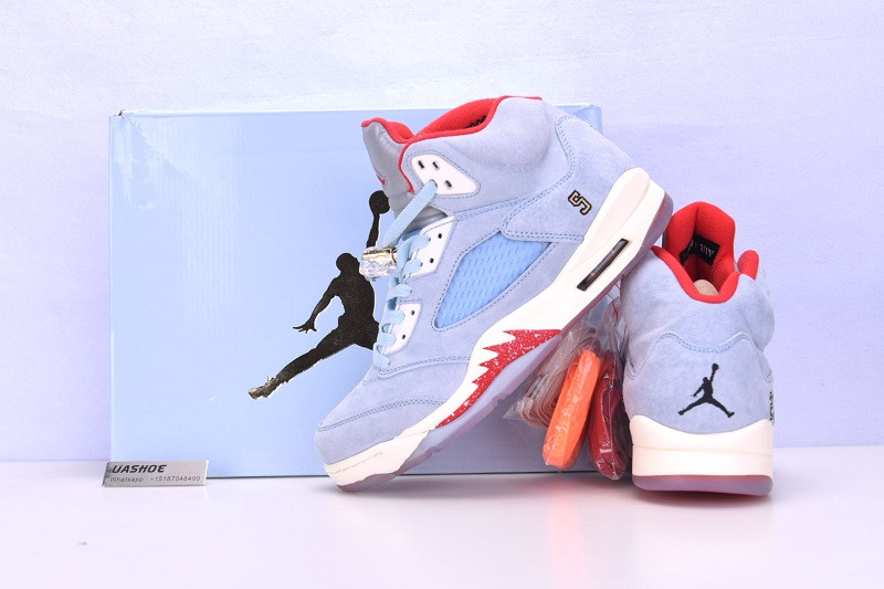 jordan 5 retro trophy room ice blue ci1899 - 400