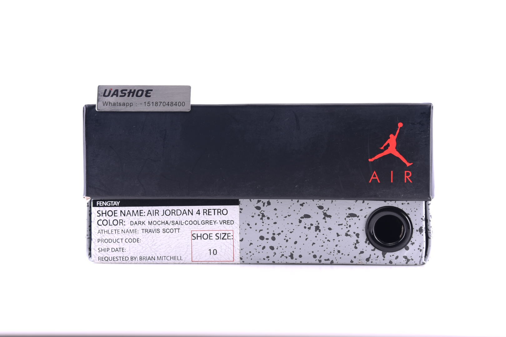 air jordan 4 retro brown camouflage aj4-882335