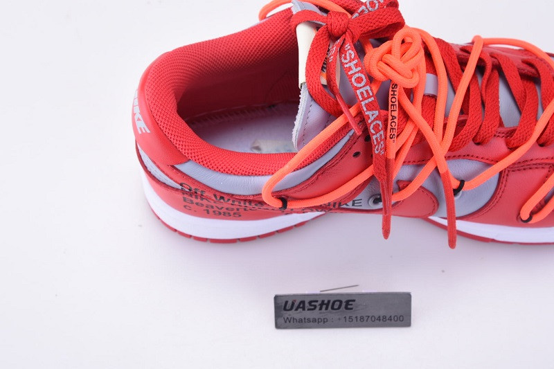 nike dunk low owt university red ct0856-600