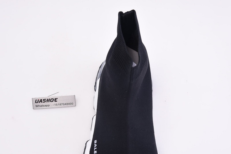 Ba*len*cia*ga speed trainer sneakers black