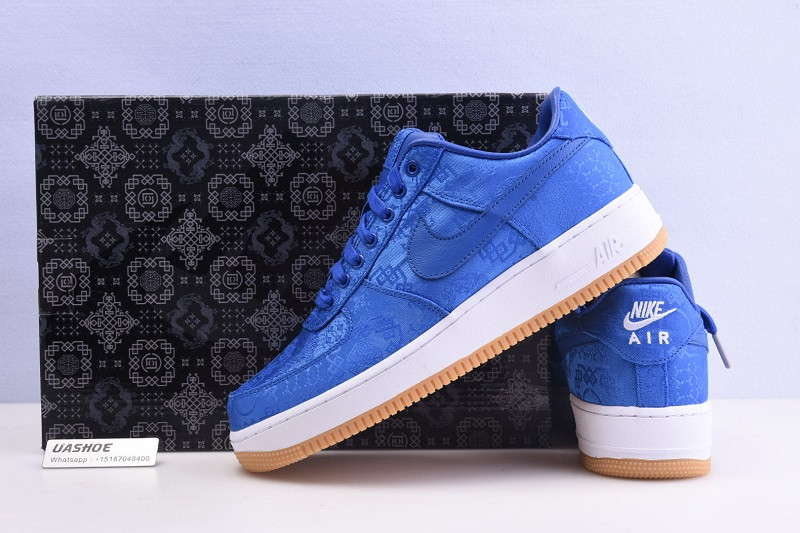 air force 1 low clot blue silk cj5290-400