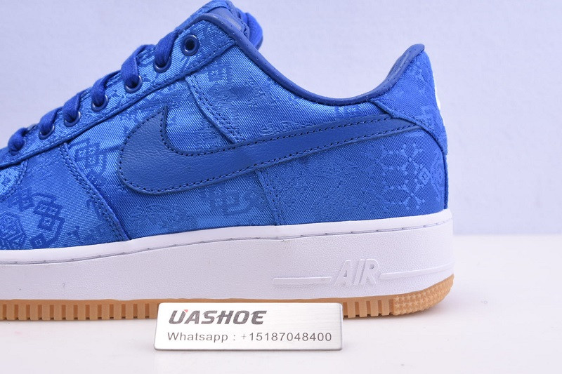 air force 1 low clot blue silk cj5290-400