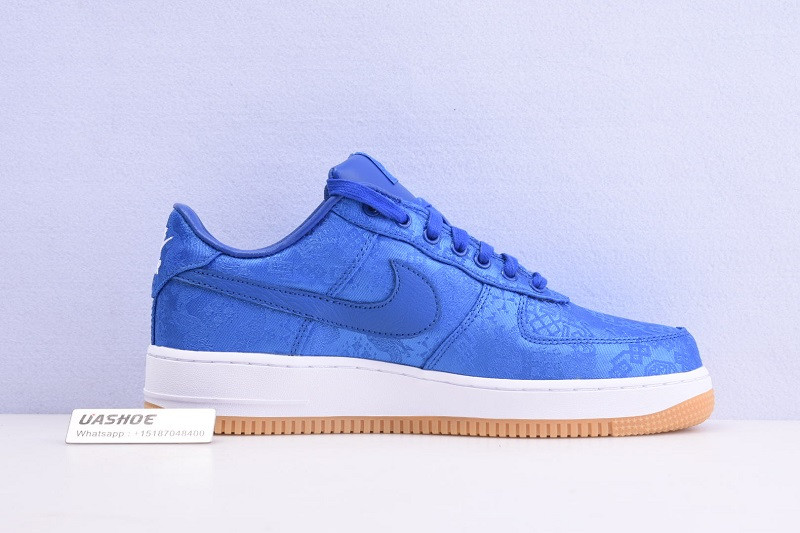 air force 1 low clot blue silk cj5290-400
