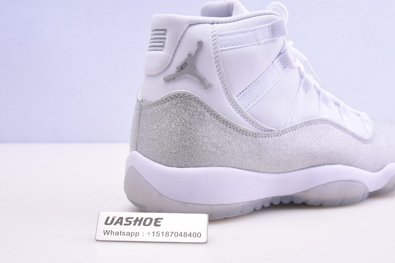 jordan 11 white metallic silver vast grey ar0715-100