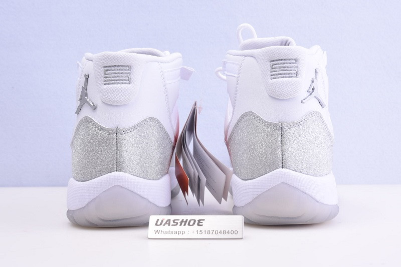 jordan 11 white metallic silver vast grey ar0715-100