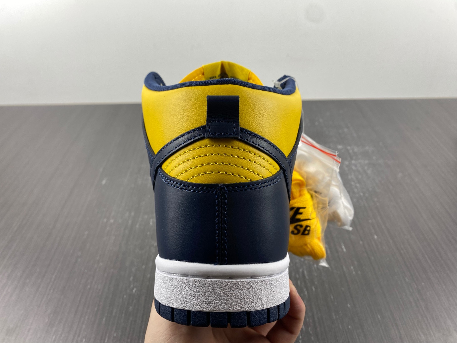 nike dunk high michigan (2020) - cz8149-700