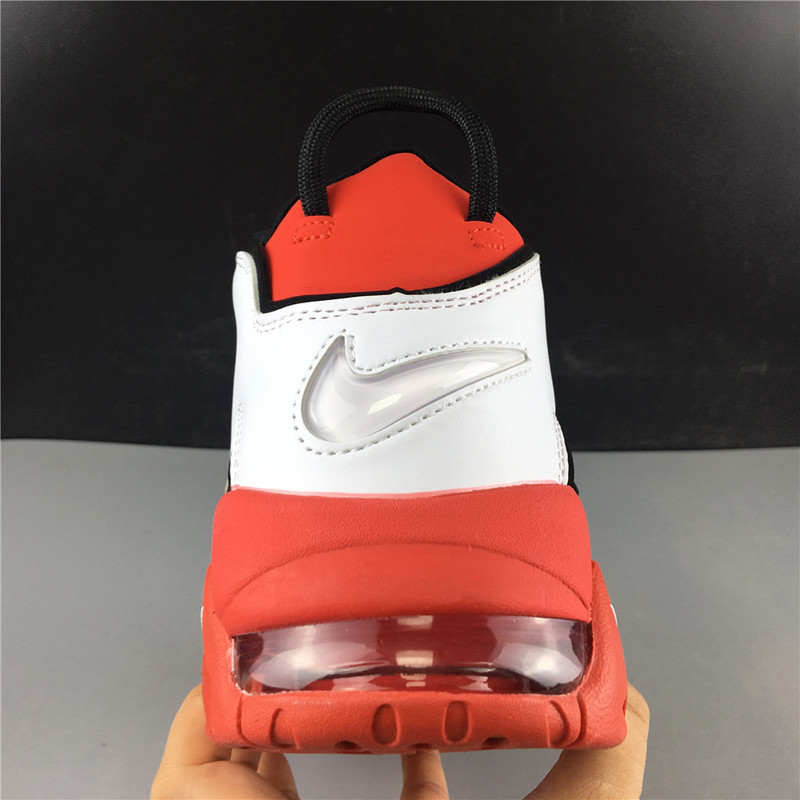 air more uptempo university red black white (gs) cd9402 -600