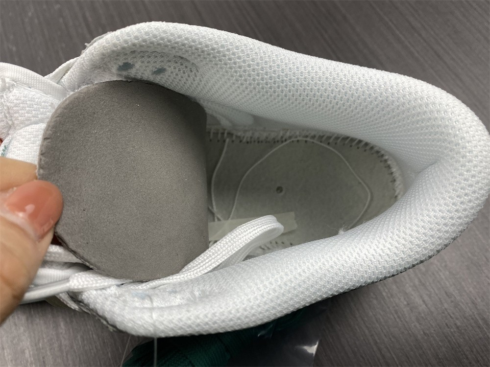 nike dunk low white green noise (w) - dd1503-112